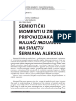 S. Dazdarević, F. Fijuljanin, A. Rastić, Semiotički Momenti U Najjači Indijanac Na Svijetu