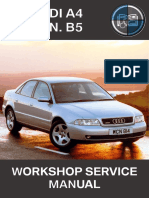 Audi A4 Gen. B5: Workshop Service Manual