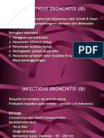 Infectious Bronchitis (Ib) : Kerugian Ekonomi