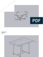 Diseño de Mesa Modelo A: Proyecto Patrimonio