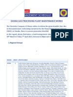 ECG Timetable: Here Are The Areas To Be Affected by 'Dumsor'