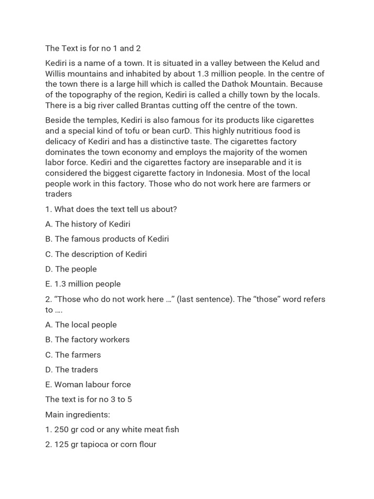 soal news item text kelas 12 pilihan ganda