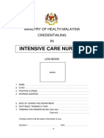 3) Buku Log Clinical Practice Record ICN