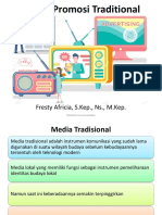 Media Promosi Traditional: Fresty Africia, S.Kep., NS., M.Kep