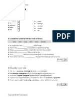 Test 5 - Module 5: Vocabulary