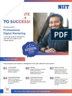 NIIT's Professional Digital Marketing Program