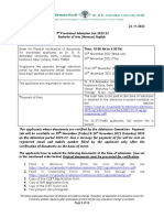 Copy of The CUET Application Form