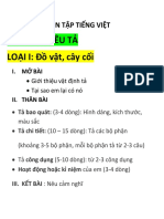 ÔN TẬP TIẾNG VIỆT 4