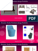Furniture Design Portfolio