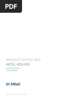 Mivoice Office 400: MITEL 415/430