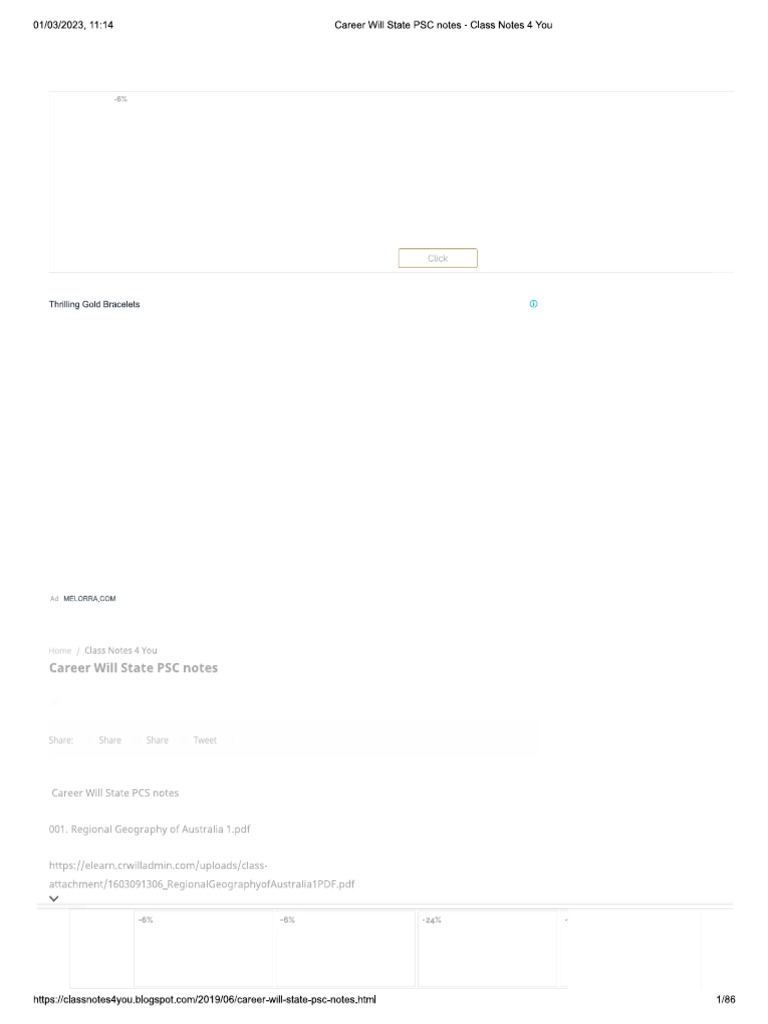 Upsc Material List PDF