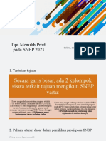 Tips Memilih Prodi Pada SNBP 2023: Sabtu, 11 Februari 2023