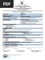 Department of Education: Assessment Plan For Creative Technologies 9 2 Quarter