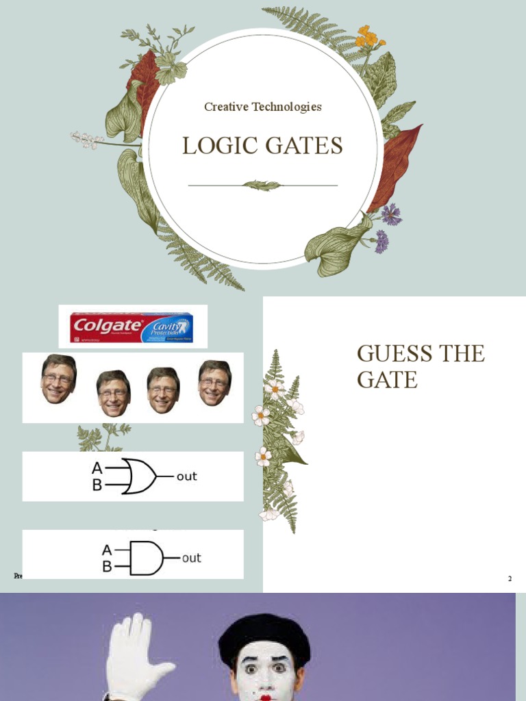 Understanding Logic Gates Activities | PDF