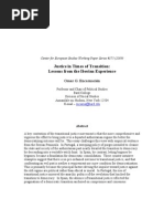 Justice in Times of Transition: Lessons From The Iberian Experience (WPS 173 2009) Omar G. Encarnación.