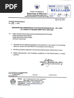 Addendum and Corrigendum To DM No 126 S 2023 Re Conduct of Reading Derby For Sy 2022-2023