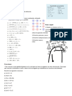 Ejercicios Operaciones Combinadas y Ecuaciones - Introduccion A Limites