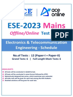 ESE 2023 Mains Schedule EC