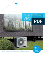 Daikin Cennik VRV 09 - 2021 - 2022