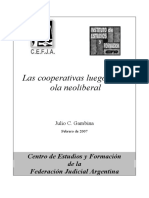 Las cooperativas luego de la ola neoliberal. Febrero de 2007. 