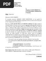 Modèle de Soit Transmis Administratif | PDF