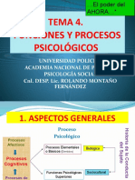 Tema 4 Funciones y Procesos Psicologicos