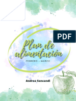 Plan de Alimentación