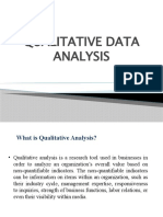 Qualitative Data Analysis: Ankit Ram 21MSM3021