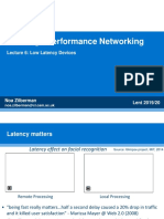 High Performance Networking. Low Latency Devices. 'Network Fabric'