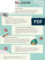 Infografía Educativa Escolar Dibujos Divertida Turquesa y Crema