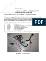 Nuovo Regolatore Tensione Ape TM 703 Istruzioni Modifica