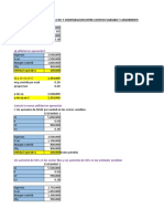 Ejercicio 1: Analisis Cvu Y Comparacion Entre Costeos Variable Y Absorbente