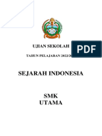 Soal Sejarah Indonesia