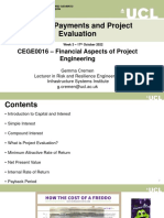 Interest Payments and Project Evaluation: CEGE0016 - Financial Aspects of Project Engineering