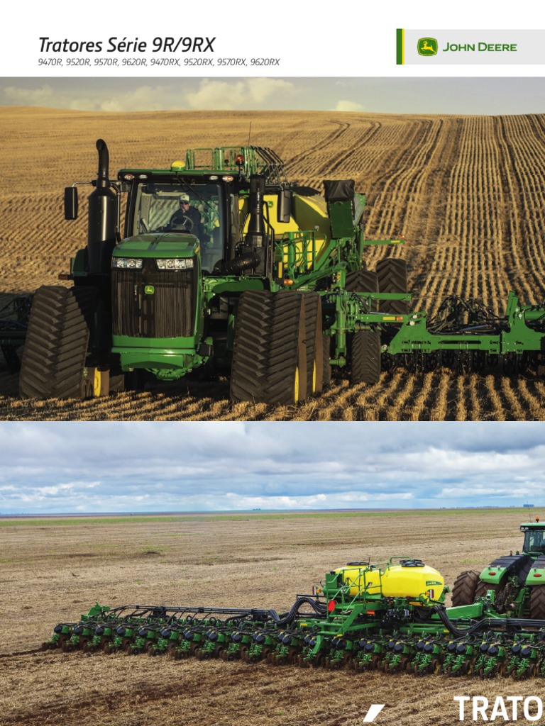 JD 9R & 9RX | PDF | Trator | Motores