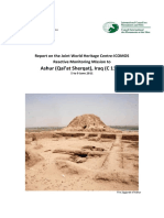 Ashur (Qal'at Sherqat), Iraq (C 1130) : Report On The Joint World Heritage Centre-ICOMOS Reactive Monitoring Mission To