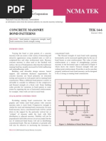 Ncma Tek: Concrete Masonry Bond Patterns TEK 14-6