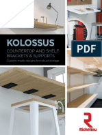 Kolossus: Countertop and Shelf Brackets & Supports