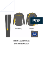 Desain Kaos Olahraga SMK Mihadunal Ula
