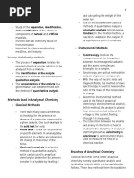 Analytical Chemistry