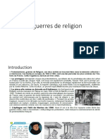 Les Guerres de Religion