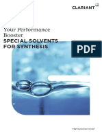 Your Performance Booster: Special Solvents For Synthesis