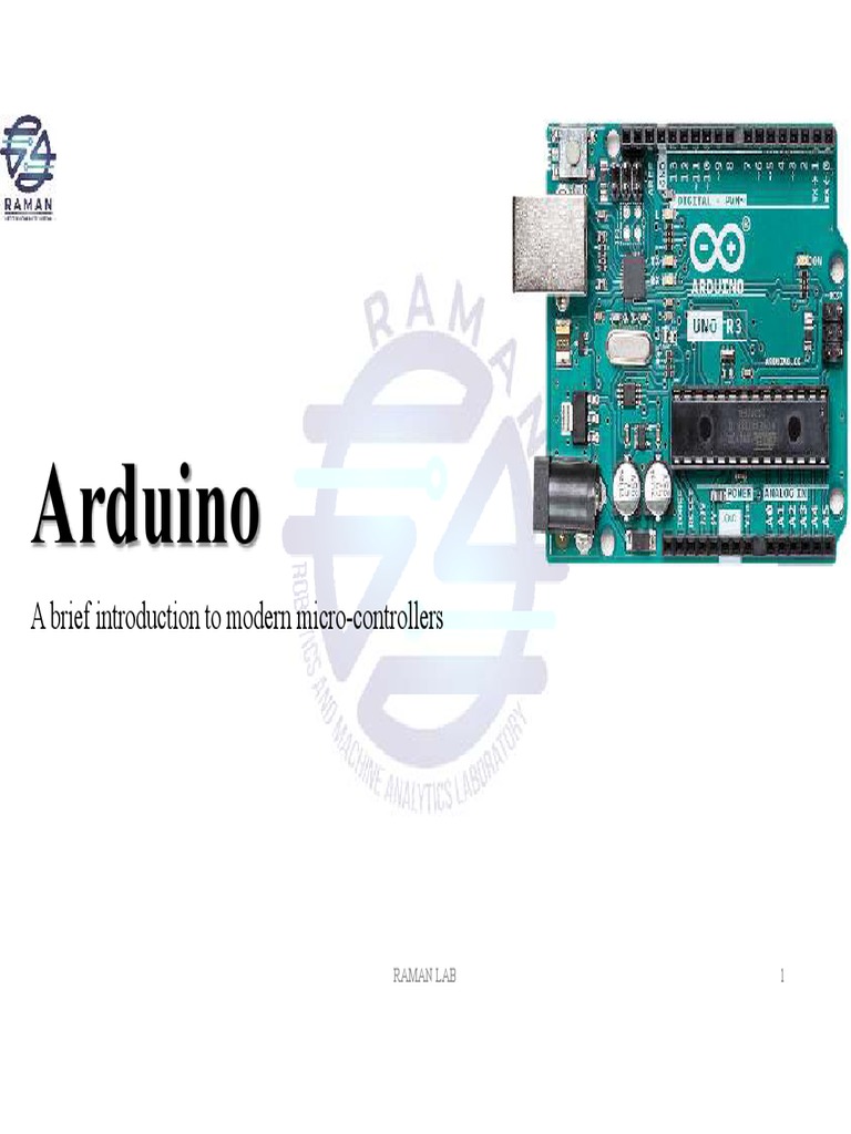 Arduino: A Brief Introduction To Modern Micro-Controllers | PDF ...
