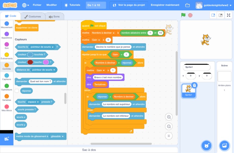 Scratch - Imagine, Program, Share | PDF | Informatique | Développement ...
