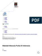 Makalah Manusia Purba Di Indonesia140345
