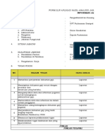 Formulir Aplikasi Hasil Analisis Jabatan Dan Analis Beban Kerja