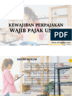 Materi UMKM Kanwil DJP Nusa Tenggara