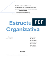 Estructura Organizativa