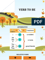 Verb To Be