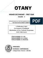 Botany: Higher Secondary - First Year